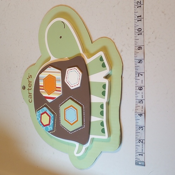 NEW Carter's Laguna Wall Decor, Colorful Turtle for Baby's Room, Nursery - Picture 6 of 6
